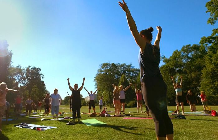 Pilates im Park (21.09.21 - 18:05 Uhr) - vor Ort